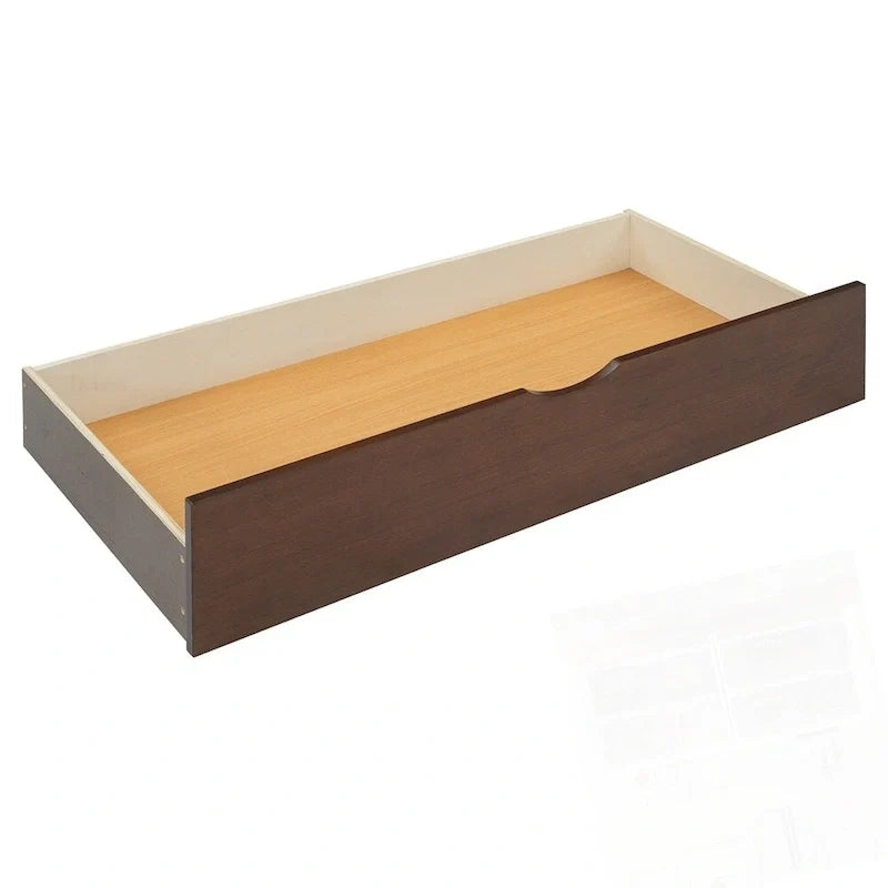 Letto contenitore in legno con 2 cassetti capienti