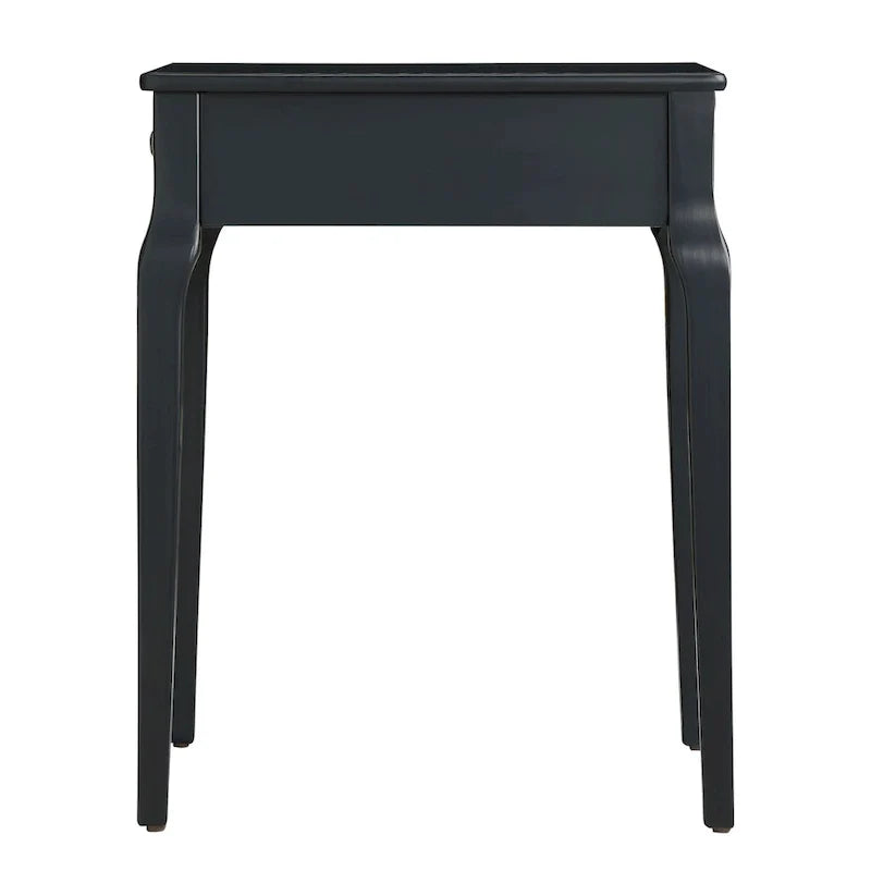 1-Drawer Wood Storage Side Table