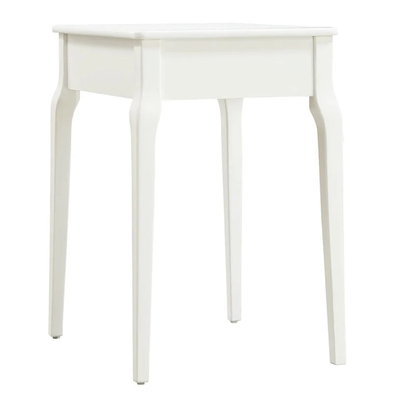 1-Drawer Wood Storage Side Table
