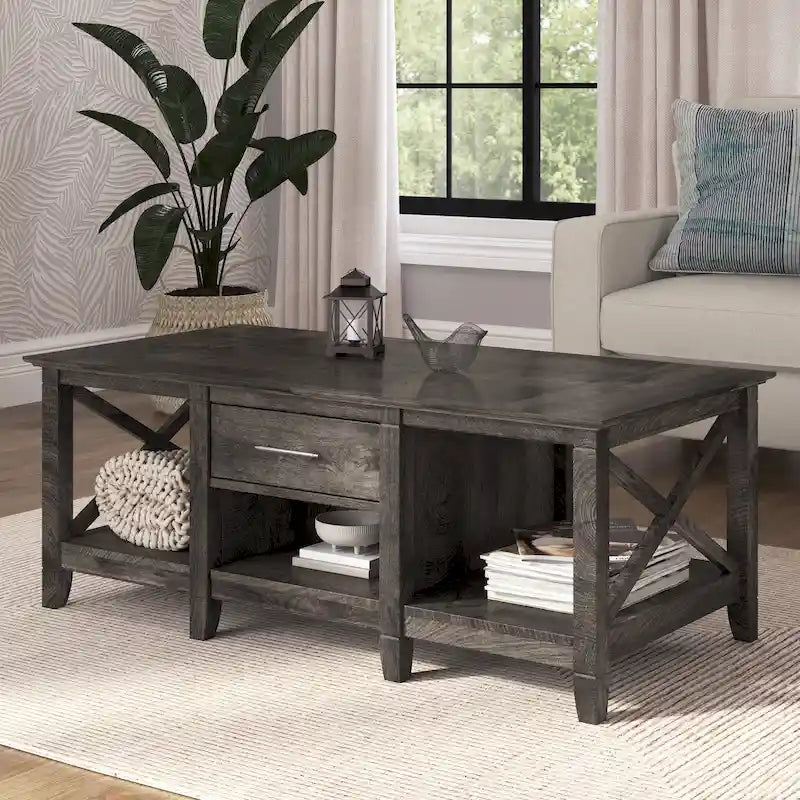 Modern Style Coffee Table with Storage