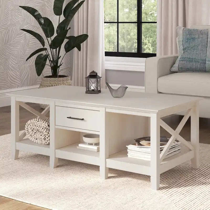 Modern Style Coffee Table with Storage