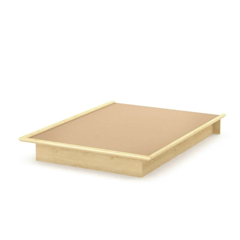 Full-size Platform Bed Scandinavian Style