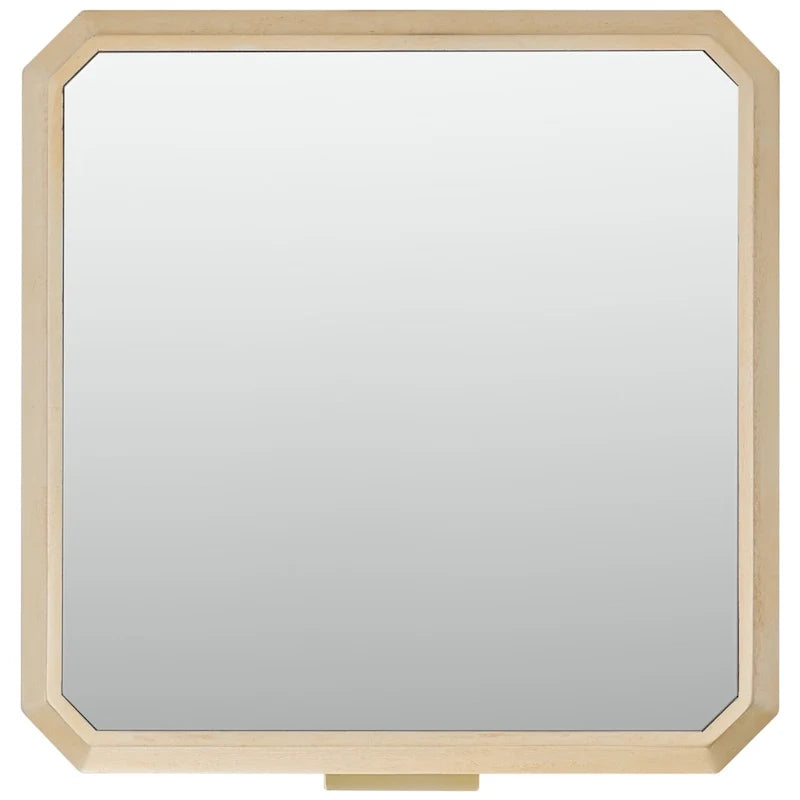 3-Drawer Mirrored Nightstand