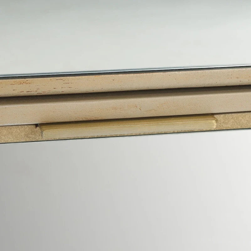 3-Drawer Mirrored Nightstand