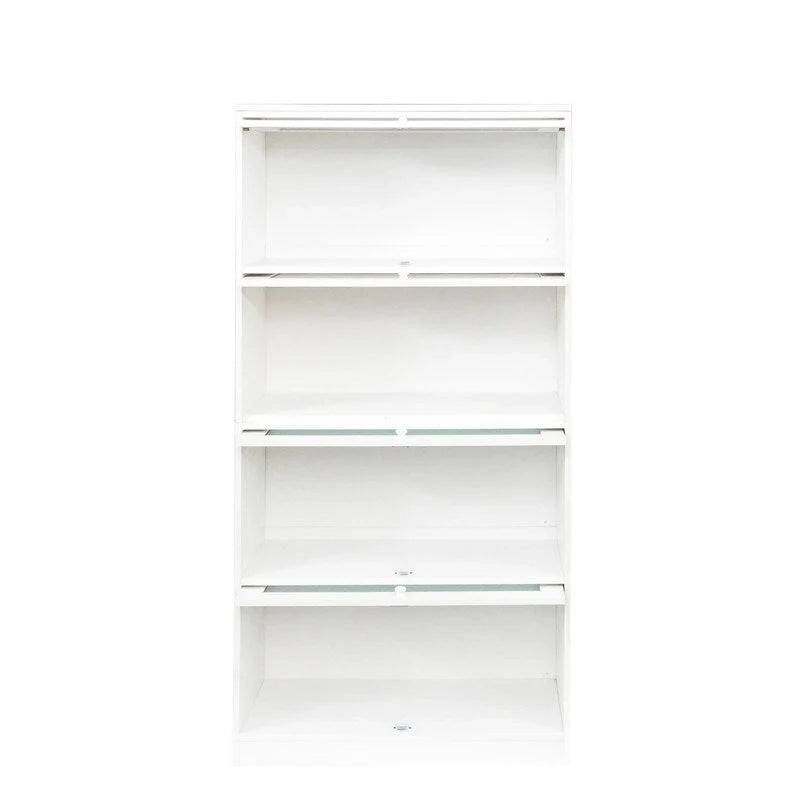 Mobile da ufficio moderno con ante in vetro, libreria antipolvere