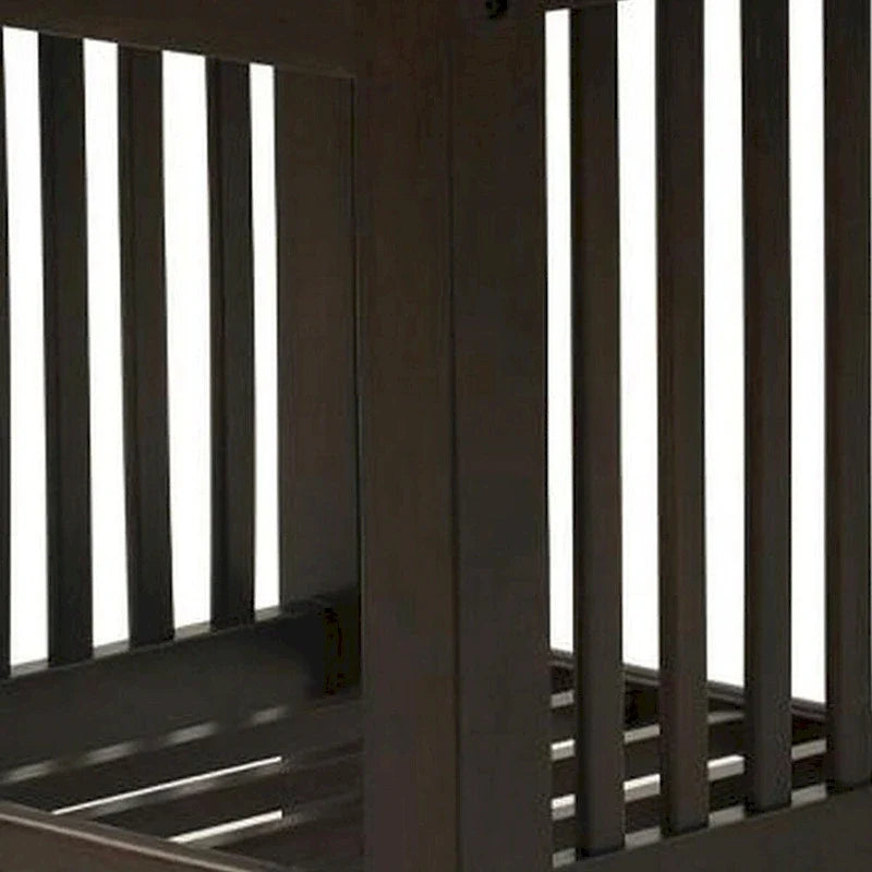 Tavolino laterale da 21 pollici, finto marmo bianco, ripiano inferiore, legno nero