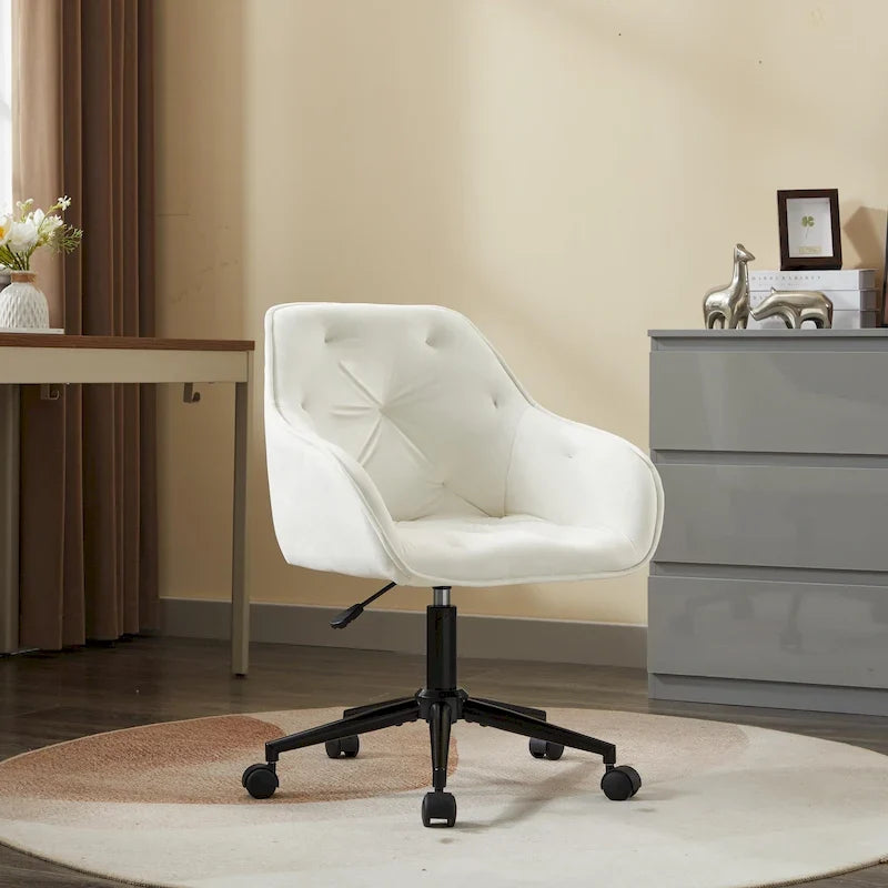 Velvet Home Office Chair