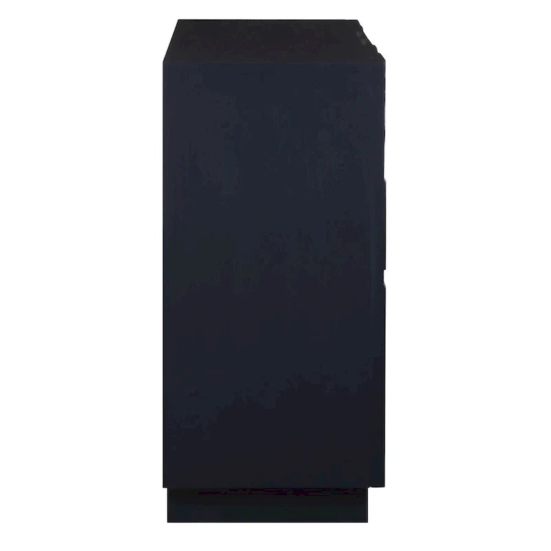 2 Door Glossy Blue Cabinet - 34 H X 30 W X 16.125 D